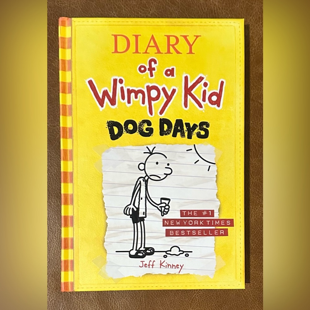 Diary of a Wimpy Kid Dog Days Hardcover Book